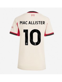 Liverpool Alexis Mac Allister #10 Replika Borta Kläder Dam 2025-26 Kortärmad